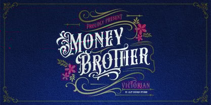 Money Brother Font Poster 1