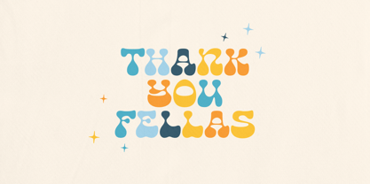 Mag Funky Font Poster 13