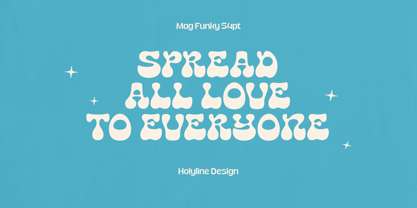Mag Funky Font Poster 10