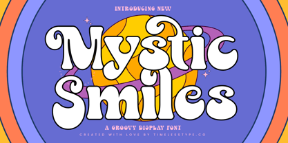 Mystic Smiles Font Poster 1