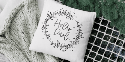 Austone Winter Font Poster 4