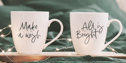 Austone Winter Font Poster 2