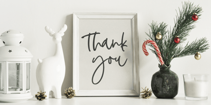 Austone Winter Font Poster 7