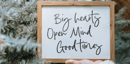 Austone Winter Font Poster 5