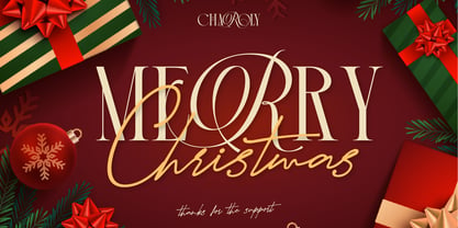 Charoly Font Poster 12