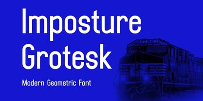 Imposture Grotesk Fuente Póster 1