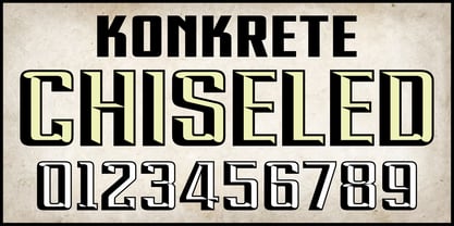 FTY Konkrete Font Poster 11