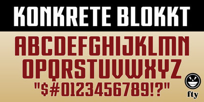 FTY Konkrete Font Poster 6