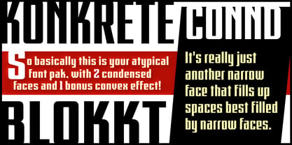 FTY Konkrete Font Poster 13