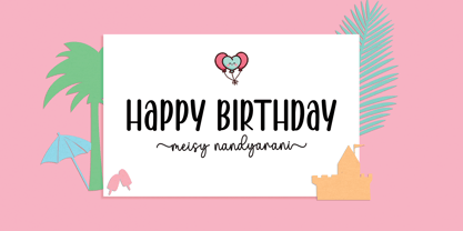 Cupcake Handmade Font Poster 6