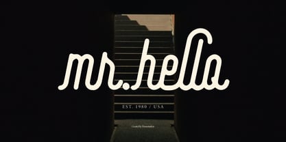 Kimdelim Font Poster 4