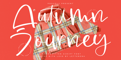 Autumn Journey Font Poster 1