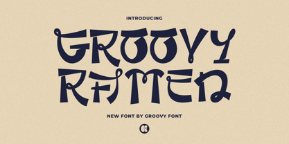 Groovy Ramen Font Poster 1