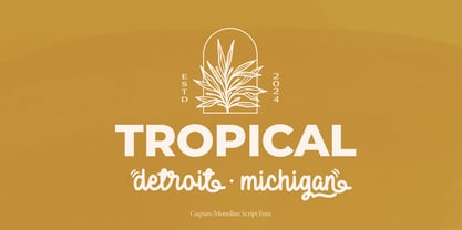 Caspian Font Poster 9