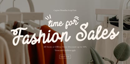 Caspian Font Poster 2