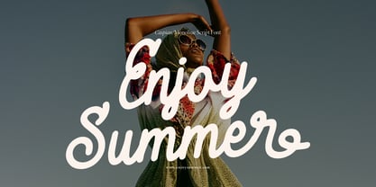 Caspian Font Poster 4