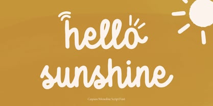 Caspian Font Poster 3