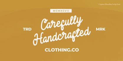 Caspian Font Poster 7