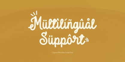 Caspian Font Poster 14