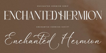 Enchanted Hermion Script Font Poster 4