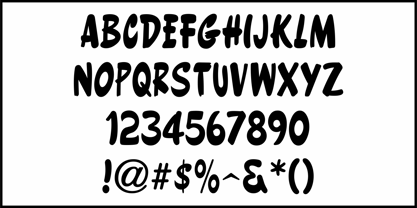 Comedy Team JNL Font Poster 3