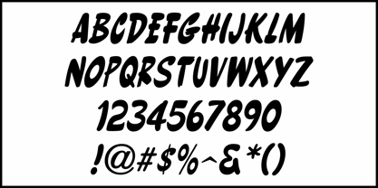 Comedy Team JNL Font Poster 5