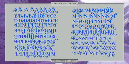 Mandusa dimplay Font Poster 4