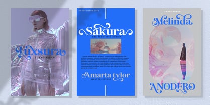 Mandusa dimplay Font Poster 2