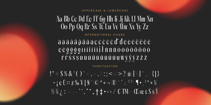 Aligner Font Poster 15