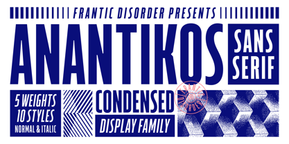 Anantikos Sans Font Poster 1