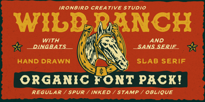 Wild Ranch Font Poster 1