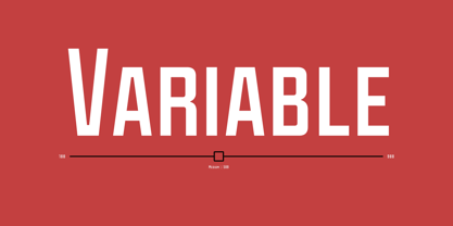 Vavilov Font Poster 4