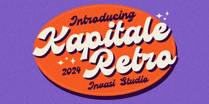 Kapitale Font Poster 1