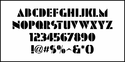 Popular Deco JNL Font Poster 3