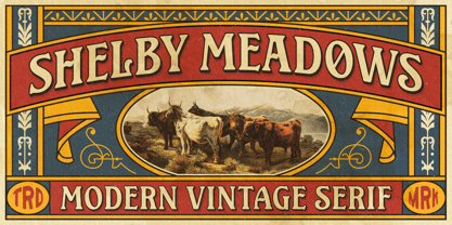 IC Shelby Meadows Font Poster 1