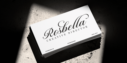 Barsela Calligraphy Font Poster 4