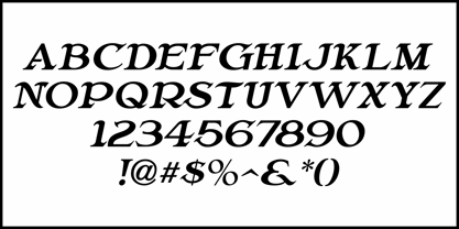 Movie Opening JNL Font Poster 5