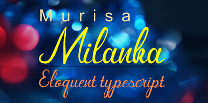 Murisa Milanka Font Poster 1