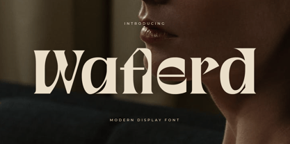 Waflerd Font Poster 1