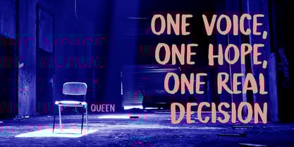 Rash Decision Font Poster 4