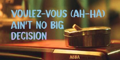 Rash Decision Font Poster 5