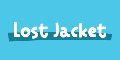 Lost Jacket Font Poster 1