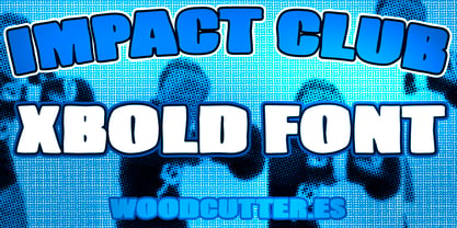 Impact Club Font Poster 1