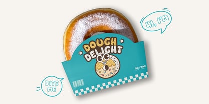 Fluffy Twist Font Poster 3