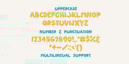 Fluffy Twist Font Poster 6