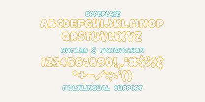 Fluffy Twist Font Poster 7