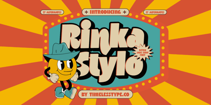 Rinka Stylo Fuente Póster 1