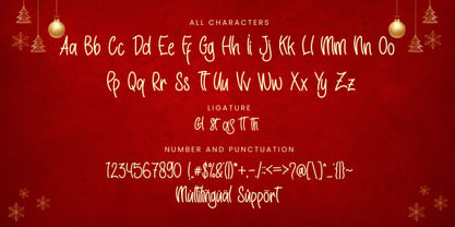 Christmas Design Font Poster 7