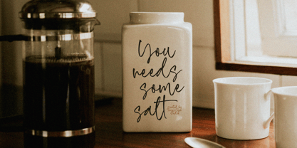 Pamela Bakery Font Poster 2