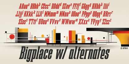 Bigplace Font Poster 6